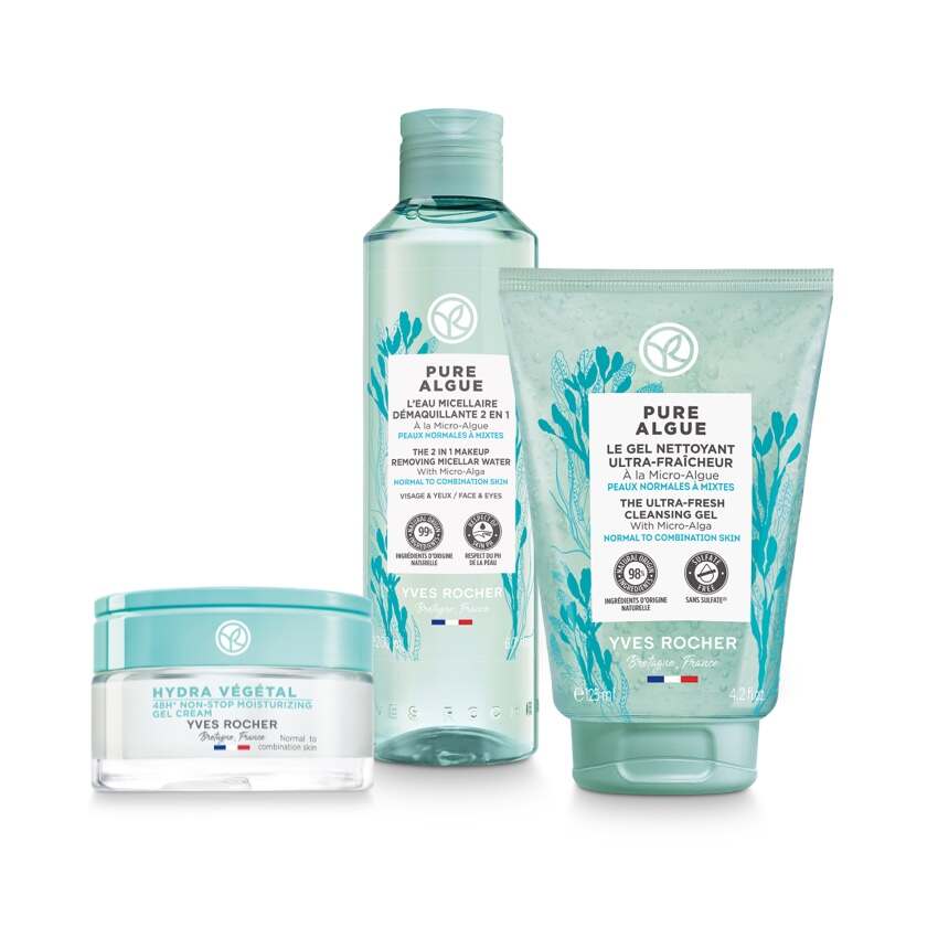 Pflegeroutine Hydra Vegetal & Pure Algues