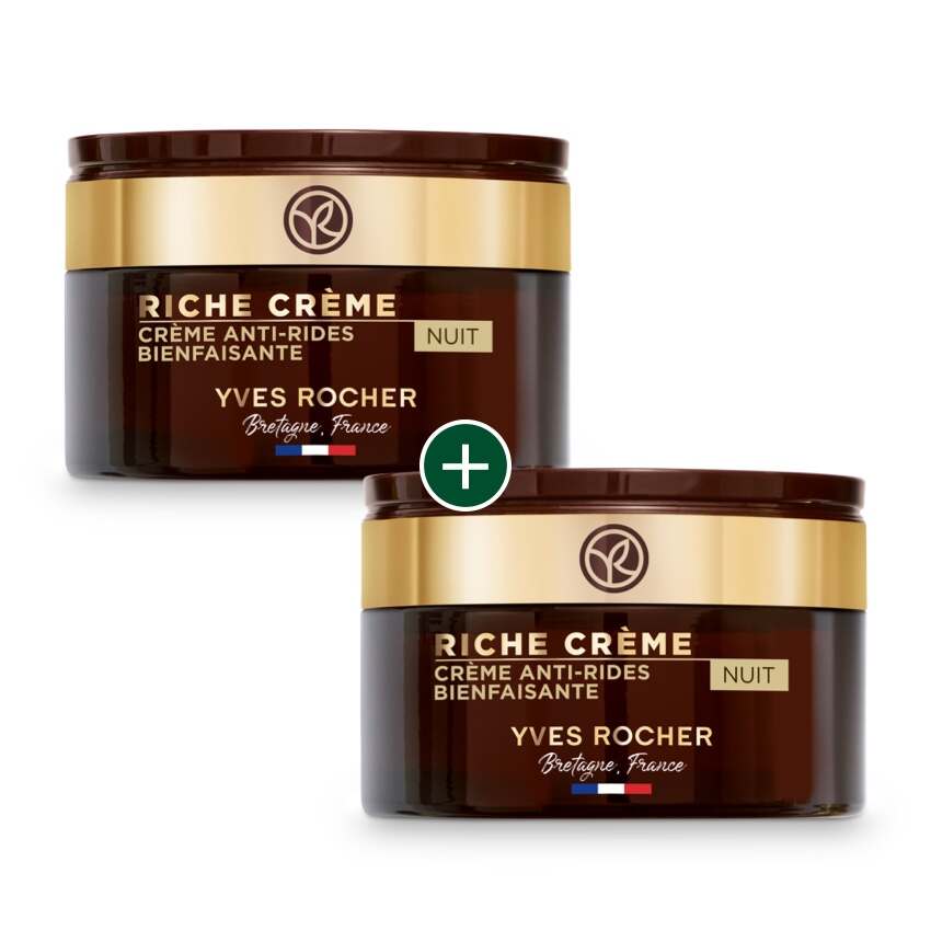 1+1 Nachtcreme Antifalten Riche Creme
