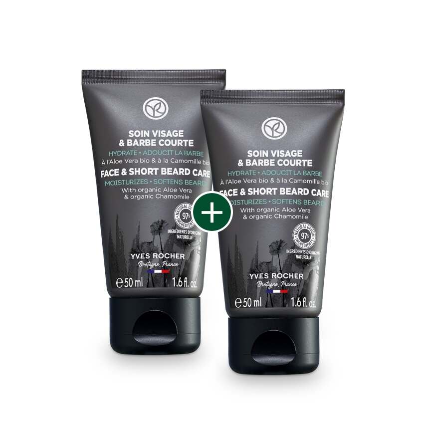 1+1 Gesichts- & Kurzbart-Pflege