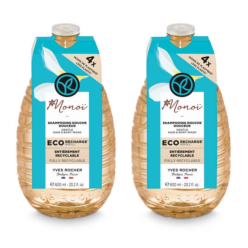 Nachfüllpack Duo Dusch-Shampoo Monoï