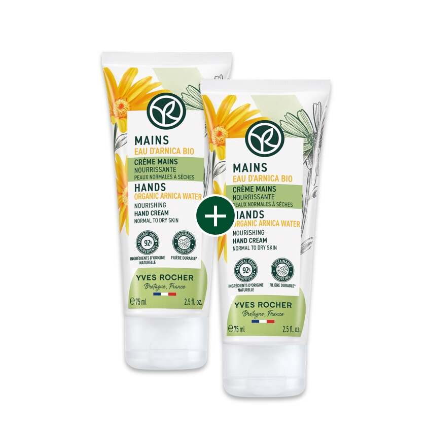 1+1 Handcreme mit Bio-Arnikawasser