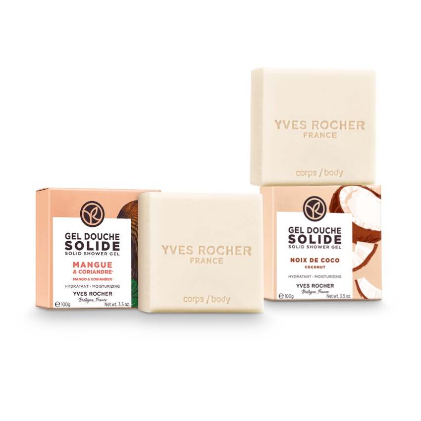 Duo feste Duschgele Wildalge & Himbeere