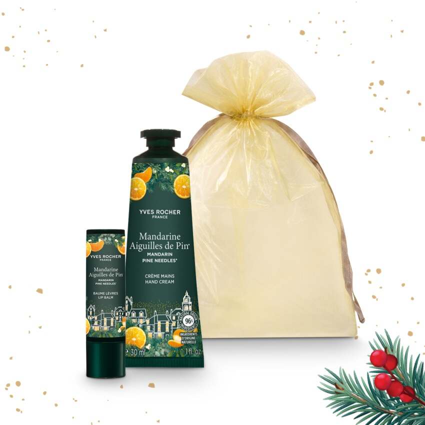 Beauty-Duo Mandarine  Kiefernnadeln