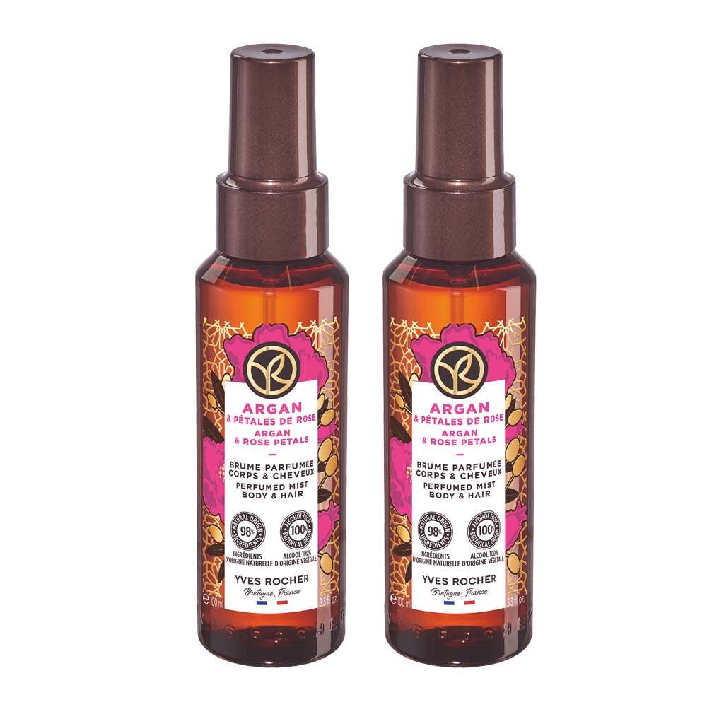 Duft-Duo – Argan & Rosenblüten