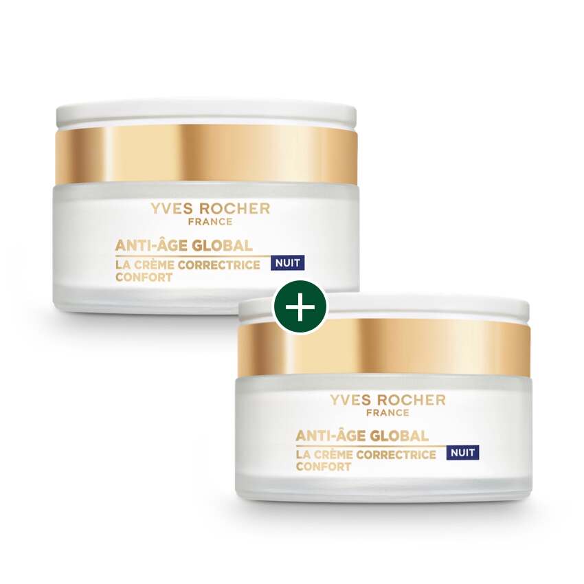 1 + 1 Nachtcreme Anti Âge Global 50ml